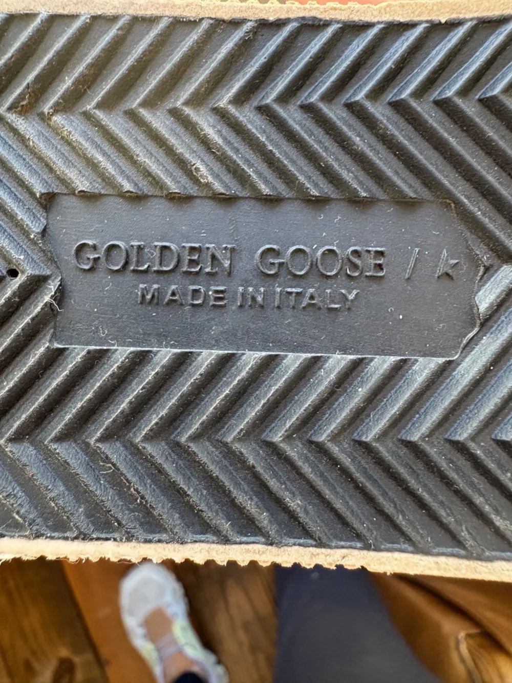 GOLDEN GOOSE May Sneakers Red White Black Size 35 -US sz 5 - Picture 5 of 13